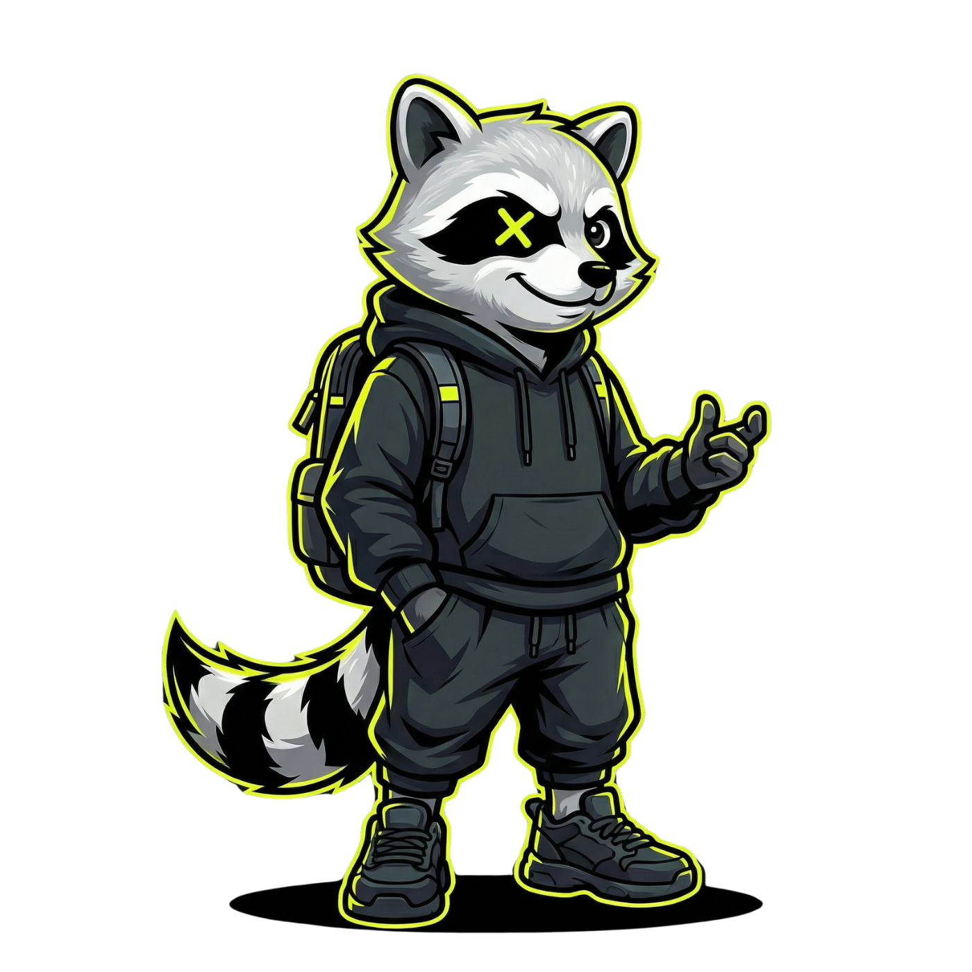 Trashed Panda mascot – Chaos Boss membership experiment